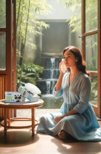 Produk Facial Tissue 150’s Tisu Bambu Miutiss