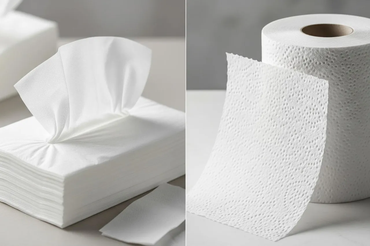 Perbedaan Tisu Wajah Sekali Pakai dan Tisu Biasa untuk Wajah